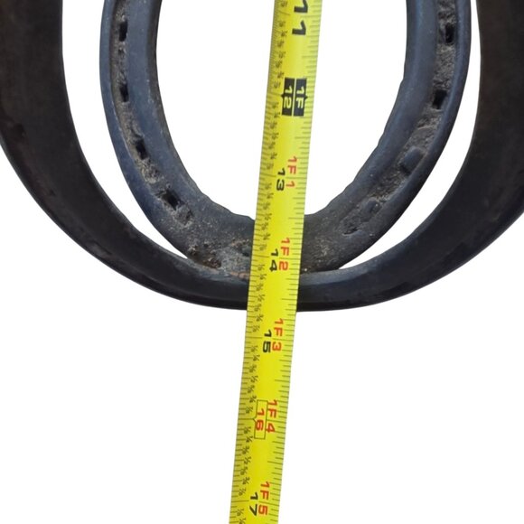 Texas Longhorn Horseshoe Metal Wall Hook Rustic Decor Cowboy Decor Handmade - Picture 7 of 16